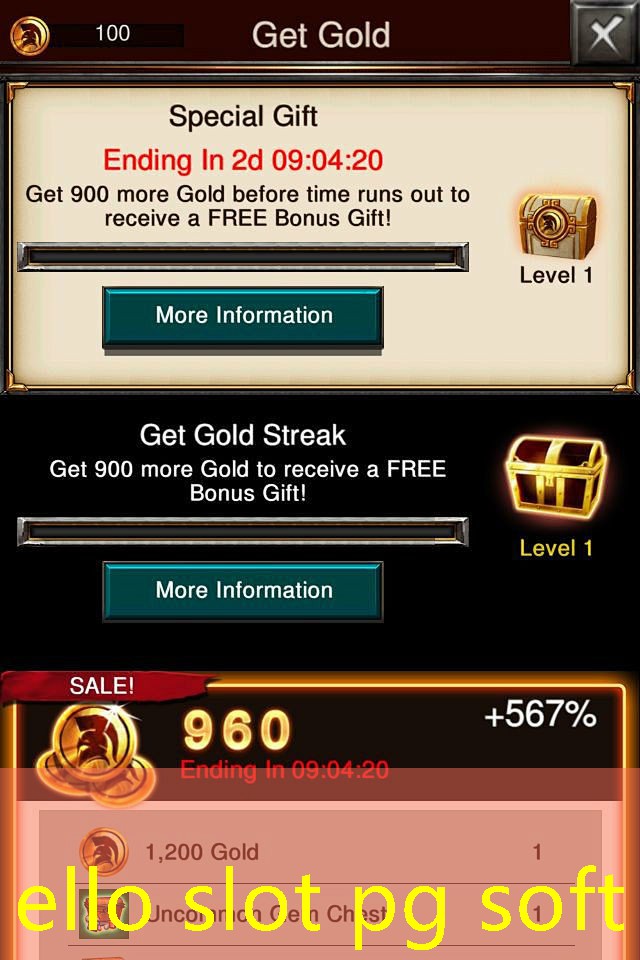 ello slot pg soft ello slot pg soft