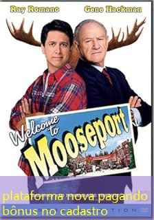 plataforma nova pagando bônus no cadastro