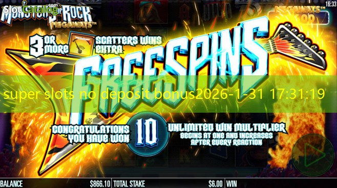 super slots no deposit bonus super slots no deposit bonus